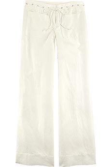 Diane von Furstenberg Falcon linen blend pants