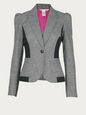 DIANE VON FURSTENBERG JACKETS BLACK WHITE 2 US
