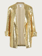 diane von furstenberg jackets gold