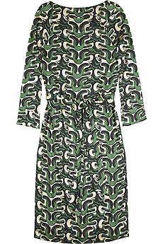Diane von Furstenberg Maura silk tunic dress