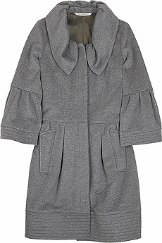 Diane von Furstenberg Saffra bell sleeve coat