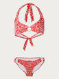 DIANE VON FURSTENBERG SWIMWEAR RED M