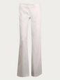 DIANE VON FURSTENBERG TROUSERS WHITE 8US