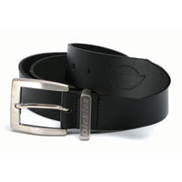 Dickies Leather Belt Black Xlarge