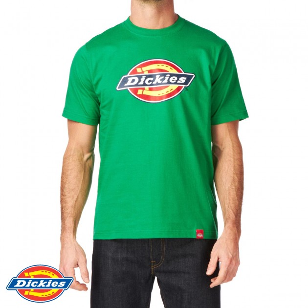 Dickies Mens Dickies Horseshoe T-Shirt - Emerald Green
