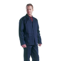 Dickies Mens Fire Cadet Jacket Navy Blue Large