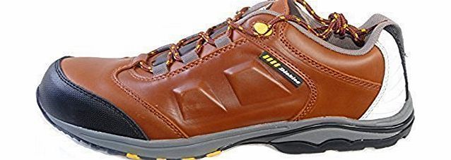 Dickies Mens Murcia Safety Lightweight Trainer Work Shoe Branded Footwear Metal Free Non-metallic Composite Toecap amp; Non-Metallic Midsole Guarded Toe Area Padded collar and tongue Workwear Work Wa