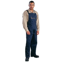 Dickies Mens Redhawk Bib and Brace Navy Blue Xlarge