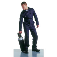 Dickies Mens Redhawk Cotton Drill Overall Navy Blue 44 Regular Leg