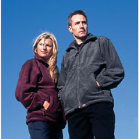 Mens Seville Fleece Jacket Bottle Green Xlarge