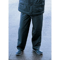Dickies Mens Waterproof Fieldtex Trousers Navy Blue Large