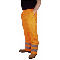 DICKIES Orange Hi-Vis Overtrousers XL