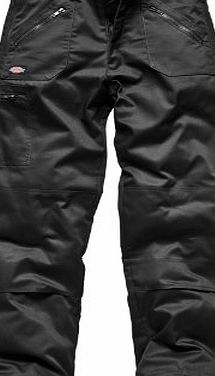 Dickies Redhawk Action Trousers Short Leg Length 30`` Black W42``