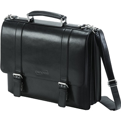 Dicota Business Leather Laptop Briefcase
