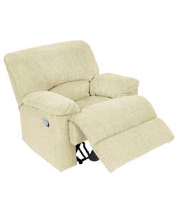 diego Fabric Recliner Chair - Natural