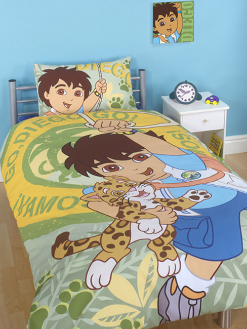 Diego Go, Diego, Go! Duvet Cover and Pillowcase Bedding