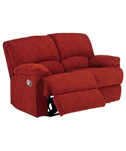 diego Regular Fabric Recliner Sofa - Wine