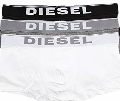 Diesel - Boxer Shorts - Men - Kory Pack of 3 Boxer Shorts - White, Grey and Black for men - XS