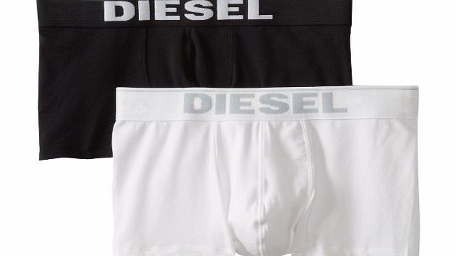 Diesel 2 Pack Boxer Trunk Black/White M