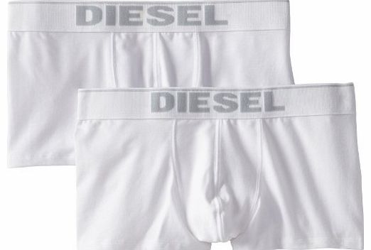 Diesel 2 Pack Trunk Boxers - White