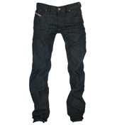 880G Dark Denim Straight Leg Jeans -