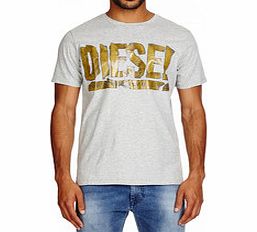 Diesel Alin grey pure cotton T-shirt