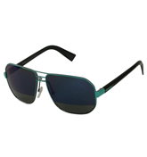 Diesel Aqua Square Sunglasses (DS 0213 UYS)