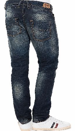 Diesel Belther Regular Slim-Tapered Jeans Indigo
