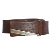 Diesel Ben Brown Leather Belt