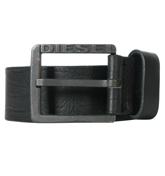 Diesel Bentley Black Extra Tough Leather Buckle