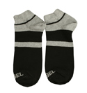 Diesel Black and Grey Trainer Socks
