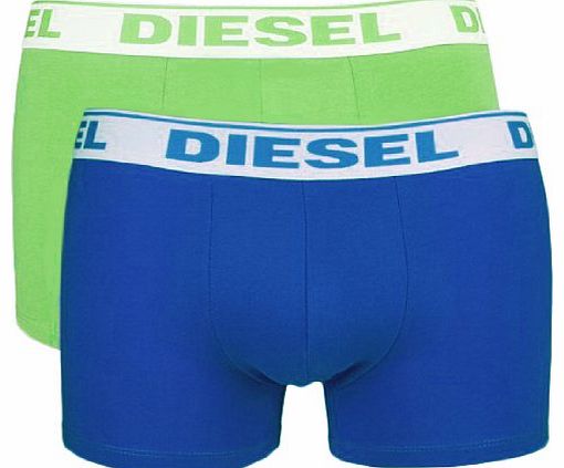Diesel Boxer Shorts Shawn 2 Pack Green / Blue (02) (XL (W34``-36``))