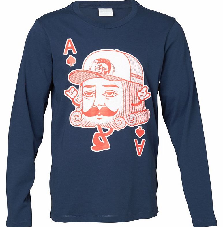 Diesel Boys Takkit Maglietta T-Shirt K870 Paris