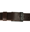 Diesel Brown Leather Buckle Belt