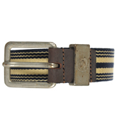 Diesel Btapes-Service Cream and Navy Stripe