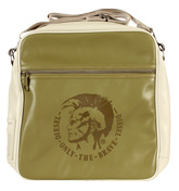 Diesel Chachi Green and Cream Shoulder Bag