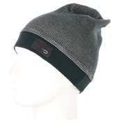 Chanda Black Fleck Beanie Hat