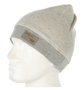 Chanda Grey Fleck Beanie Hat