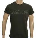 Charcoal T-Shirt with Light Grey Printed Logo