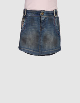 DIESEL DENIM Denim skirts GIRLS on YOOX.COM