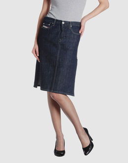 DIESEL DENIM Denim skirts WOMEN on YOOX.COM