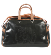 Diesel Fonzie II Black and Ginger Travel Bag