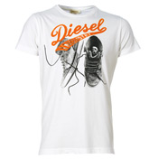 Diesel Foxxy White T-Shirt