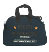 Happy Fonzie Navy Travel Satchel