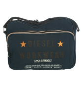 Diesel Happy Potsie Navy Small Messenger Bag