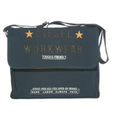 Diesel Happy Ralph Navy Messenger Bag