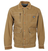 Diesel Janiel Beige Canvas Jacket