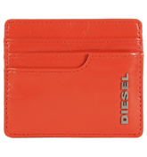 Diesel Johnas Red Credit Card Holder