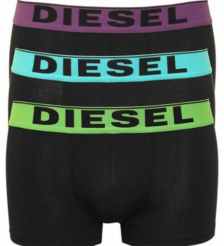 Diesel Kory 3Pk Boxer Shorts Underwear - Black/Multi