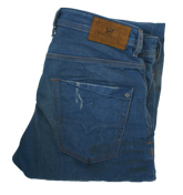 Diesel Krooley Blue Carrot Fit Jeans - 32`